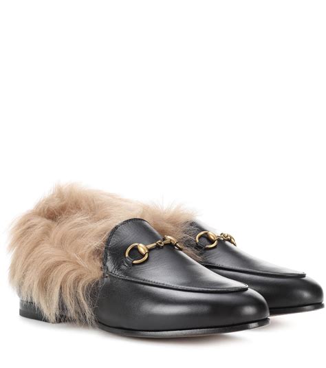 gucci fur loafers price|Gucci fur loafers plaid.